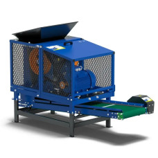 Kruszarka szczękowa BIZON-300 z przenośnikiem taśmowym