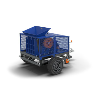 Kruszarka szczękowa BIZON-450 z silnikiem elektrycznym