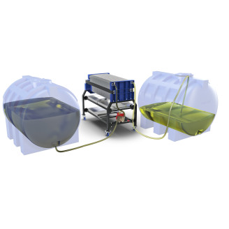 Filtr ramowo-płytowy FP-48 do oczyszczania olejów roślinnych