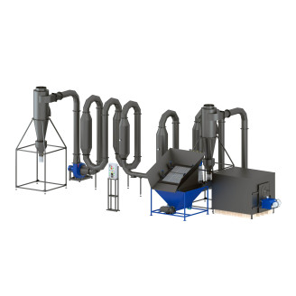 Suszarnia aerodynamiczna do trocin SA-800 + 