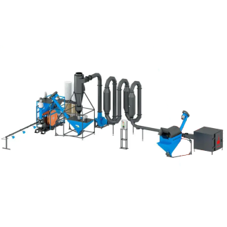 Prasa udarowa do brykietu „Ecopress” + Suszarnia SA-400