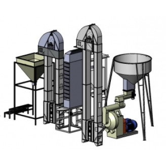 Linia do produkcji peletu / paszy OGM-1.5 / 106 kW