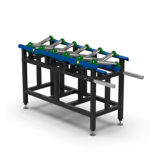 Przenośnik rolkowy do kłód-Rolgang